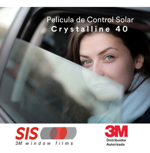 Crystalline 40 3m®película Automotriz Control Solar 1.52 X 2