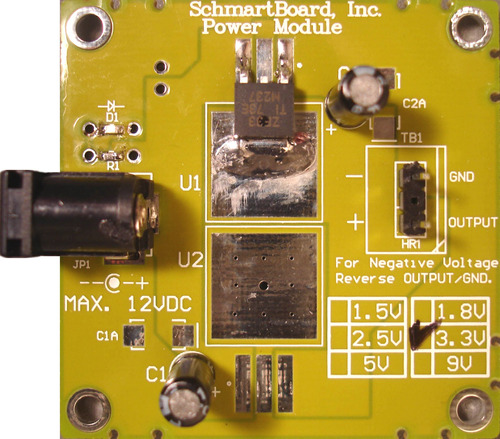 Schmartboard 3.3 volt Poblada Voltaje Unico Regulated Power