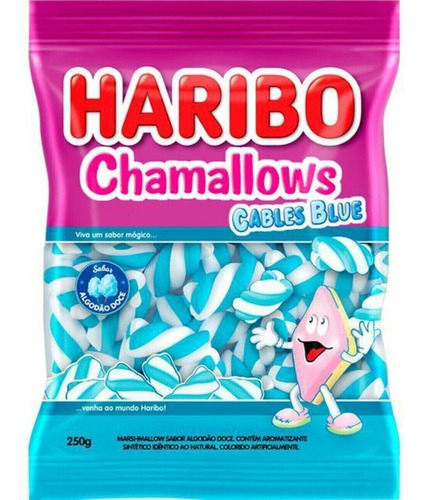 Kit 5 Haribo Marshmallow 14x220g Cables Blue