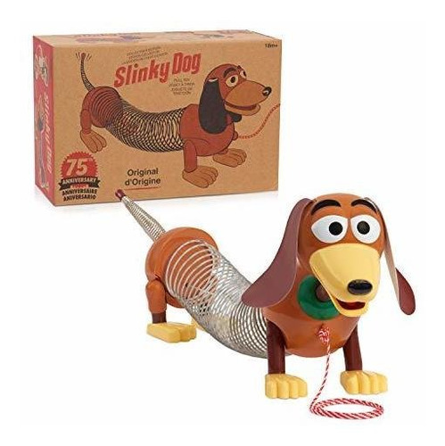 Juguete Retro Toy Story Slinky Dog 7''de Alto 14''de Largo