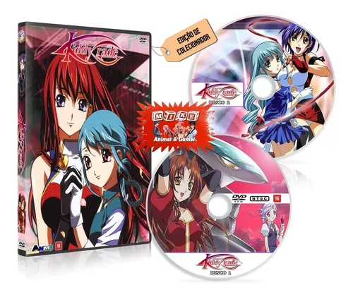 Box Dvd Anime Kiddy Grade Completo Legendado + 3 Filmes