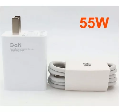 Cargador de celular Xiaomi 55w Carga Rapida Original - Xiaomi