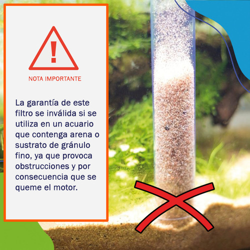 Filtro Para Peceras De 40 A 80 Litros Esponja Carbón