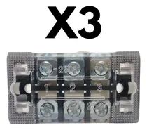 Comprar Regleta Bornera Baquelita 3p 25 Amp 600v
