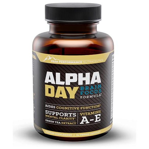 Suplemento Cerebral Peak Performance Alpha Day Focus 