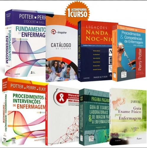 Colecao De Livros De Enfermagem