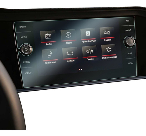 Película Anti Digital Multímidia Vw Jetta Gli 2019 2020 2021