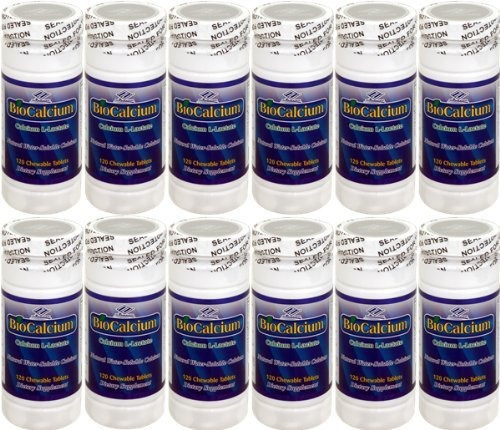 Suplemento Mineral De Cal Nu-health Biocalcium 120 Tabletas,