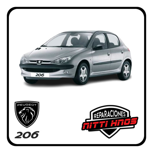 Juego Pico Rociador Sapito Peugeot 206/207 99/