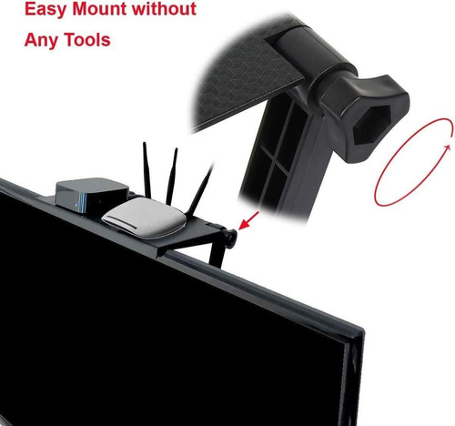 Soporte Sobre Pantalla Tv Ajustable Monitor Repisa