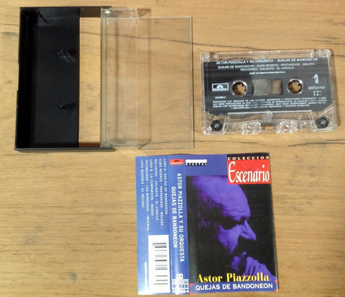 Astor Piazzolla Y Su Orquesta Quejas De Bandoneon Cassette