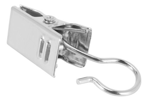 500 Clips De Cortina De Acero Inoxidable Con Gancho Para Cor