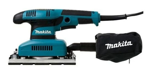 Imagen 4 de 5 de Lijadora orbital Makita BO3710 con sistema velcro azul 50Hz/60Hz 190W 120V