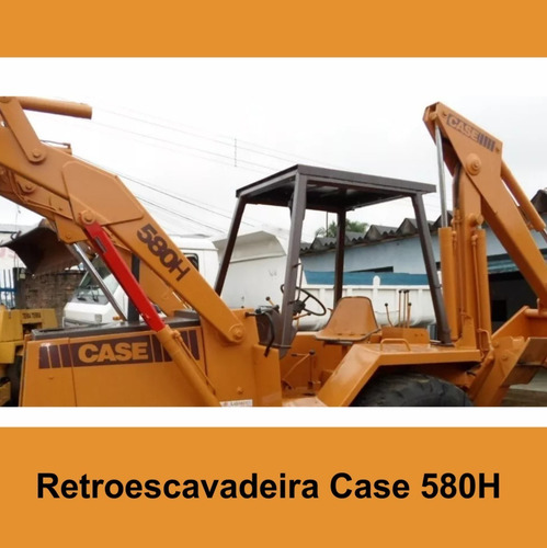 Kit Adesivo Completo Retroescavadeira Case 580h Completo Mk