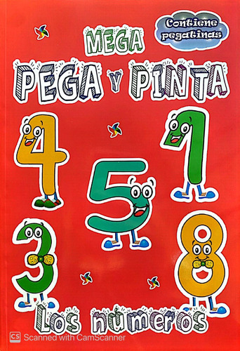 Mega Pega Y Pinta Los Numeros