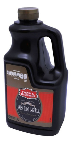 Salsa Inglesa Crosse & Blackwell Garrafa 1900 Ml 4 Piezas