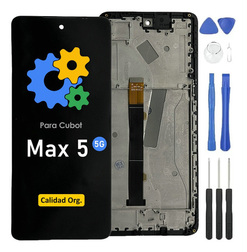 Pantalla Display Para Cubot Max 5 5g Original Con Marco Lcd