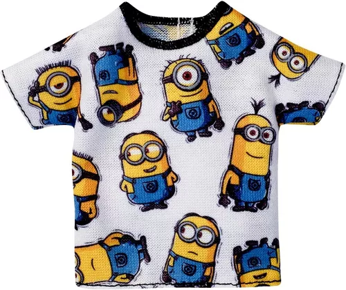 Roupa Roupinha Blusa Minions Para Boneca Barbie Original