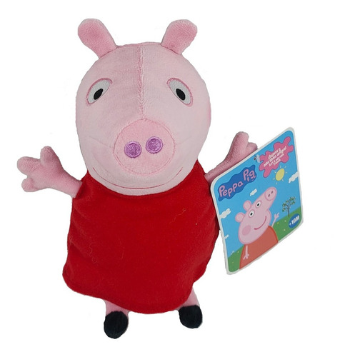 Muñeco Peluche Peppa Pig George Licencia Orig Hasbro 20cm