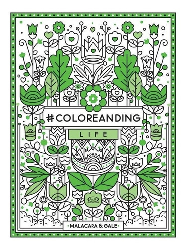 Coloreanding Life - Libro Para Colorear * V Y R
