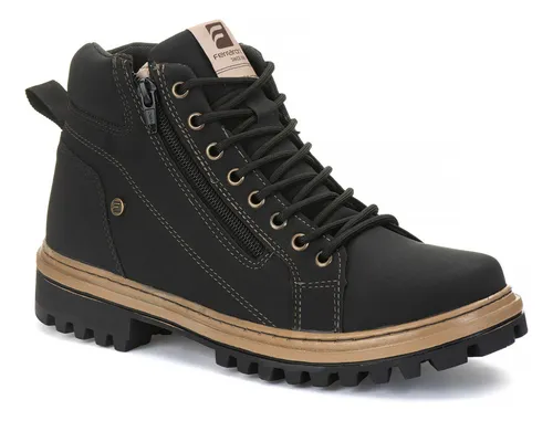 Coturno de hotsell couro masculino mercadolivre