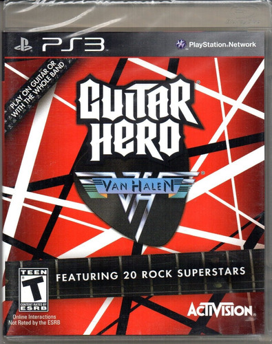 Guitar Hero Van Halen Fisico Nuevo Ps3 Dakmor Canje/venta