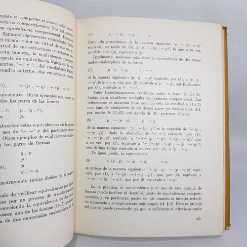 Antiguo Libro Sentido Nueva Lógica Quine 1958 1ed Mag 61883 (Usado)
