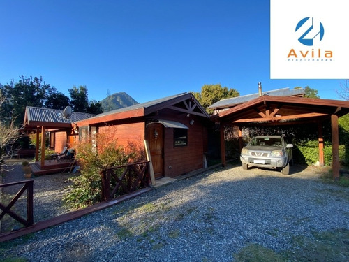 Pucón Terreno 553 M2 C/ Casa 88m2 Sector Quelhue Cod.vtin067