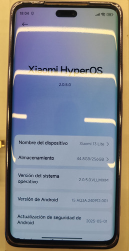 Xiaomi 13 Lite Dual Sim 256 Gb Rosa Lite 8 Gb Ram Rosa (Usado)