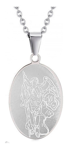 Collar Rafael Arcangel Angel Medalla Proteccion + Estuche