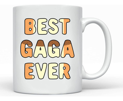 Xavi66store Taza Con Texto En Inglés «best Gaga Ever» Inspir