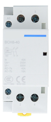 . 2p 40a Hogar Riel Din Ac Contactor 2no 50/60hz 220v/230v