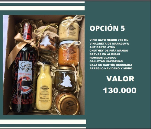 Regalo Anchetas Navideñas - Unidad a $140000