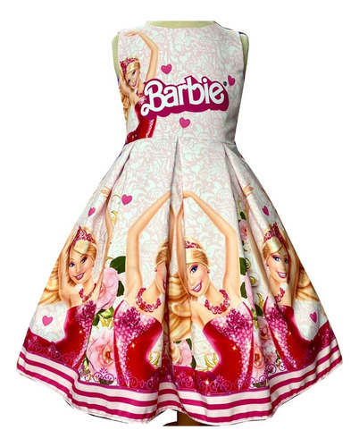 Vestido De Pliegues Barbie - Ig