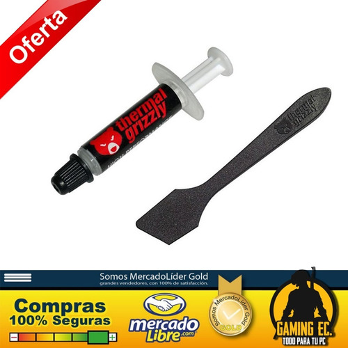 Imagen 1 de 4 de Thermal Grizzly Kryonaut 1 Gr Pasta Térmica Cooler Alemana