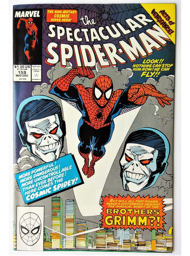 Spectacular Spiderman 159 Marvel Comics 1989 Conway Buscema 