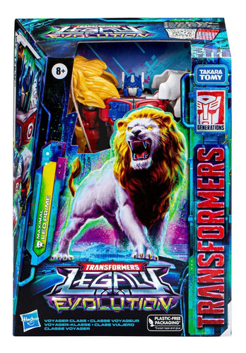 Figura De Acción Transformers Legacy Leo Prime Evolution Voy