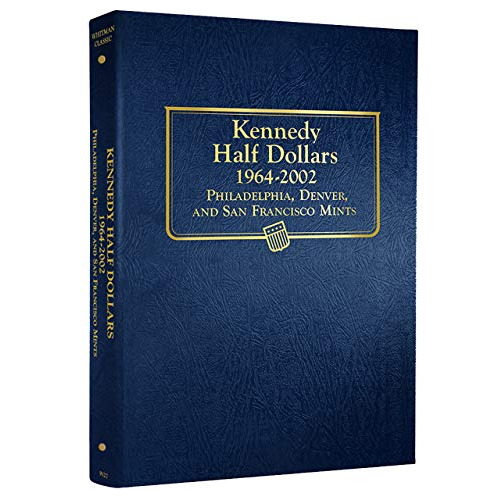 Estadounidense Kennedy Medio Dólar La Moneda Del Álbum *****