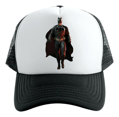 Gorra Tipo Trucker Negra Batman Begins