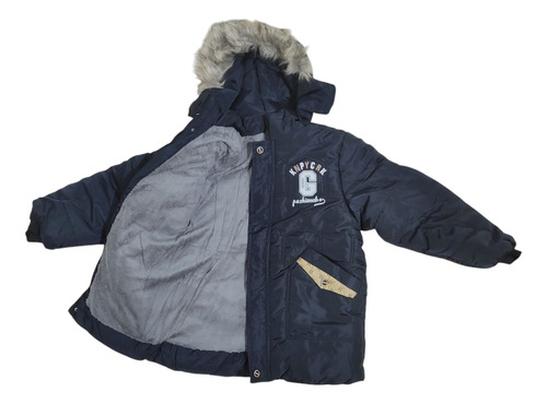 Campera Para Niños Talles 10 Al 16 Campera Inflable Con Piel