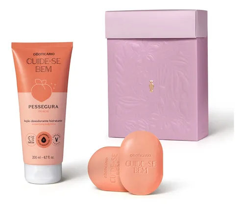 comprar O Boticário Kit Presente Cuide-se Bem Pessegura ( 2 Itens )