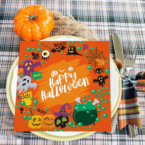 Bc Servilletas De Halloween Servilletas De Papel De