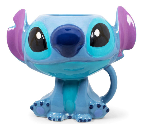 Taza De Café Disney Lilo & Stitch De Cerámica Esculpida En 3