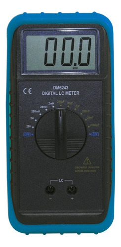 Capacimetro Inductometro Digital Dm6243 Repjul Refrigeración