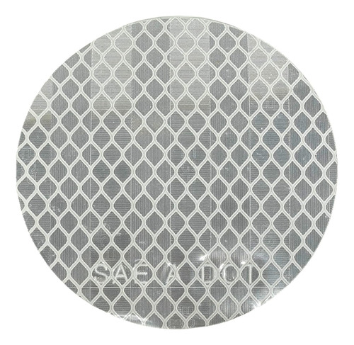 Reflectores De Seguridad All Star Truck Parts Rs3inr Blanco