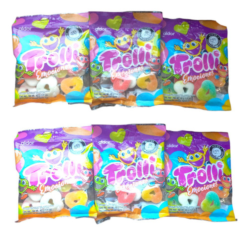 Trolli Emociones X 6 Und - g a $39