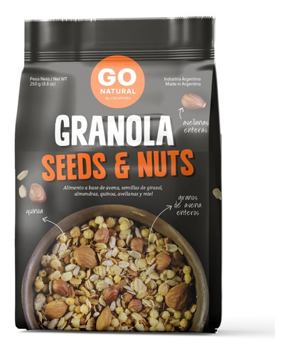Granola Seeds And Nuts X 250gr
