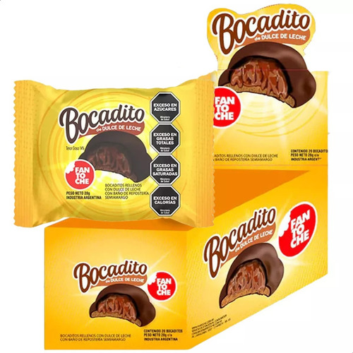 Bombones Fantoche Bocadito pack x 21