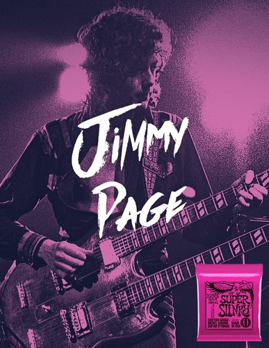Imagen 5 de 5 de Cuerdas Guitarra Eléctrica Ernie Ball Super Slinky 9-42