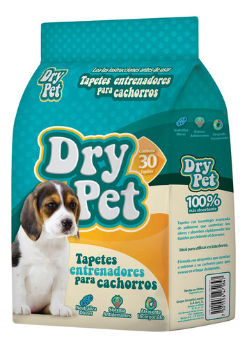 Tapete Entrenador (pads) Dry Pet 30 Pz